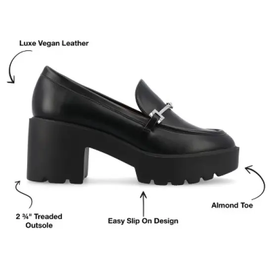 Journee Collection Medium and Wide Width Women's Tru Comfort Foam&trade; Kezziah Pumps image {7}