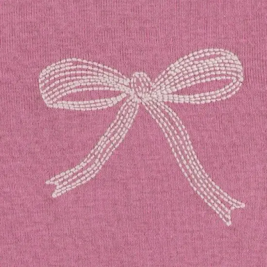 Carter's Just One You&reg; Baby Girls' Bows Long Sleeve Bodysuit - Burgundy image {8}