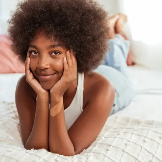 TruColour Skin Tone Shade Adhesive Strips, Brown image {1}