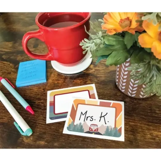 Teacher Created Resources&reg; Moving Mountains Road Trip Name Tags/Labels, Multi-Pack, 3-1/2" x 2-1/2", 36 Per Pack, 6 Packs image {3}