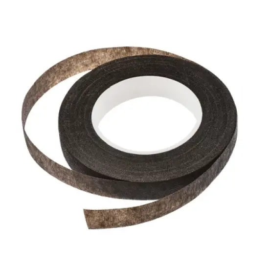 Unique Bargains 1/2-inch Wide 30Yard Floral Tape Flower Adhesives Floral Arrangement Kits Brown 4 Roll image {2}