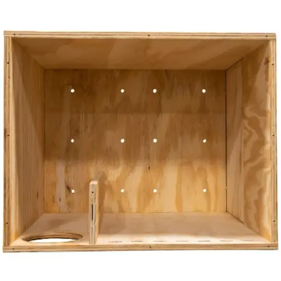 JCs Wildlife Large Barn Owl Box with Exercise Platform: Do It Yourself Assembly Kit image {3}