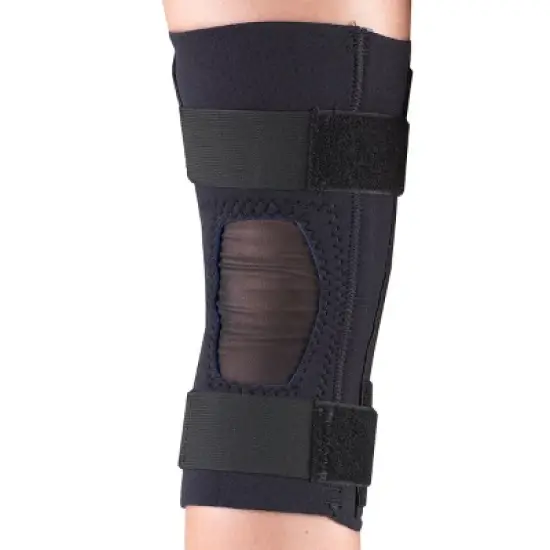 OTC Knee Stabilizer, Spiral Stays, Neoprene, Black image {1}