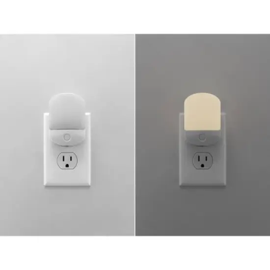 Energizer Color Changing LED Light Sensing Night Light: Plug-In Nightlight for Kids', Electric Wall Plug, 0.5W LED image {4}