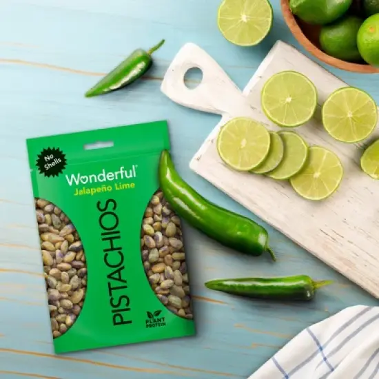 Wonderful Pistachios No Shell Jalapeno Lime - 11oz image {7}