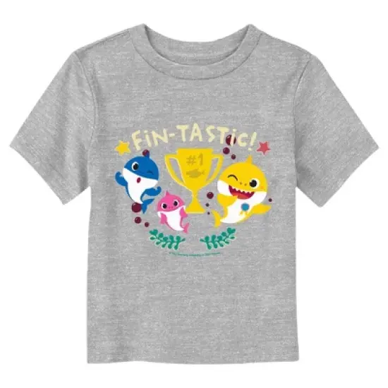 Toddler's Baby Shark Fin-Tastic Trophy T-Shirt image {2}
