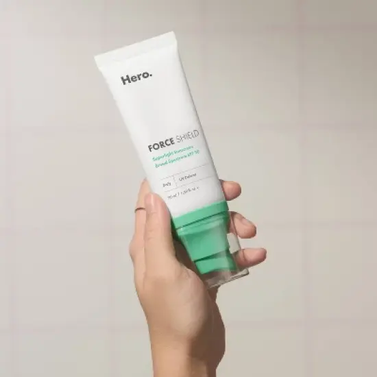 Hero Cosmetics Force Shield Superlight Broad Spectrum Sunscreen - SPF 30 - 1.69 fl oz image {2}