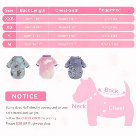 Paaaawaters Autumn Dog Jumpsuit Soft Velvet Puppy Sweater Reflective Breathable image {4}