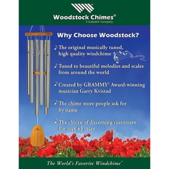 Woodstock Wind Chimes Asli Arts Collection, Sunset Beach Capiz Chime, 30'', Multicolor Wind Chime CSBC image {6}