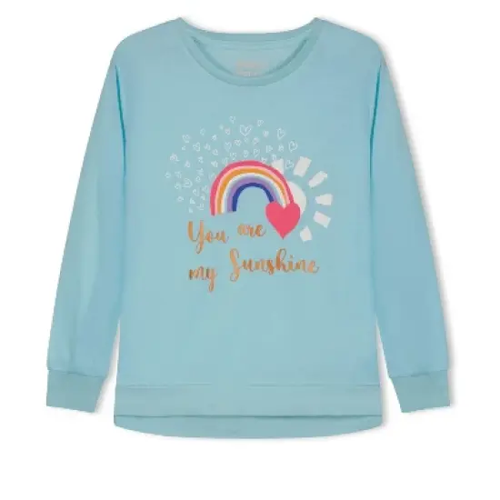 Sleep On It Girls My Sunshine Soft Fleece 2-Piece Pajama Sleep Set image {1}