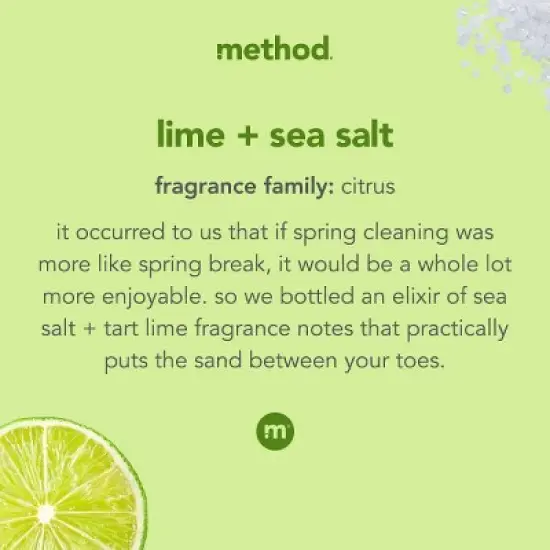 Method Lime & Sea Salt Dish Soap image {5}