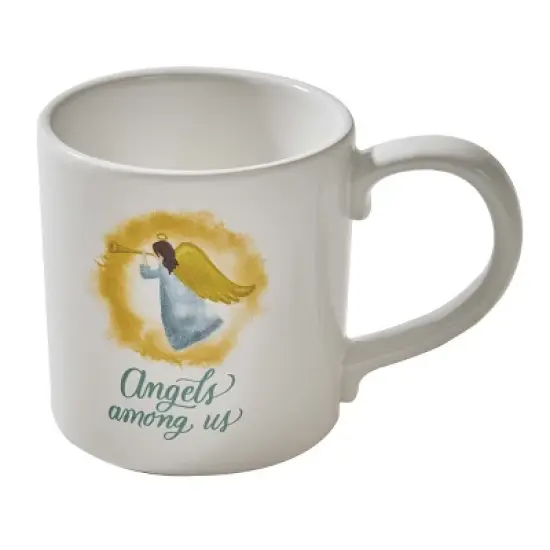 Split P Angels Among Us Spiritual Gold Mug Set Of 4 image {1}