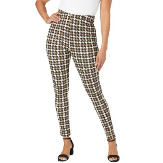 Jessica London Women&rsquo;s Plus Size Ponte Knit Leggings image {5}