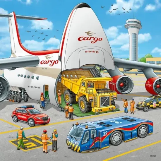 Ravensburger Above the clouds Jigsaw Puzzle Set - 3 x 49pcs image {3}