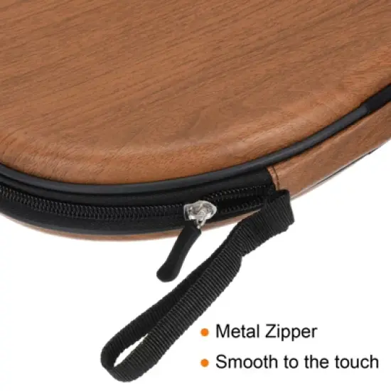 Unique Bargains Table Tennis Racket Case Half Soft Cover Bag for Sports Accessories image {3}