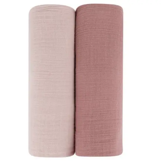 Ely's & Co. Cotton Muslin Swaddle Blanket  2 Pack image {12}