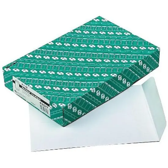 Quality Park Redi Seal Catalog Envelope 9 x 12 White 100/Box 43517 image {2}