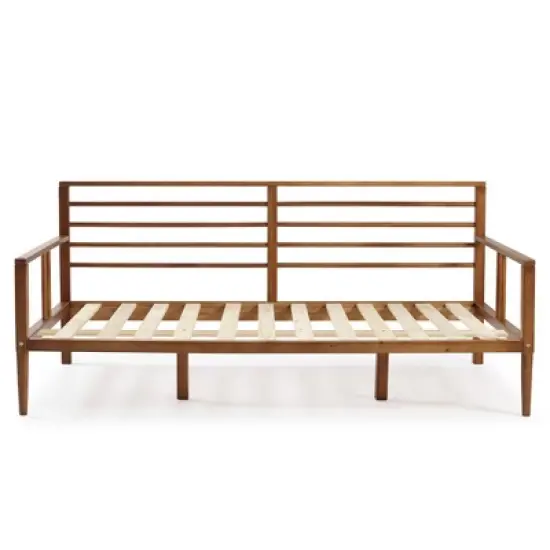 Mid Century Modern Solid Wood Spindle Daybed - Saracina Home image {10}