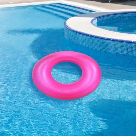 Pool Central Inflatable Inner Tube Pool Float - 35" - Pink image {1}