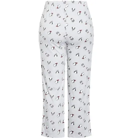 Women's Plus Size Penguin Sleep Set - pink | EVANS image {8}