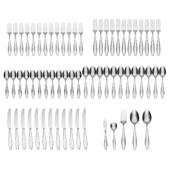 Oneida 65pc Comet Flatware Set image {1}