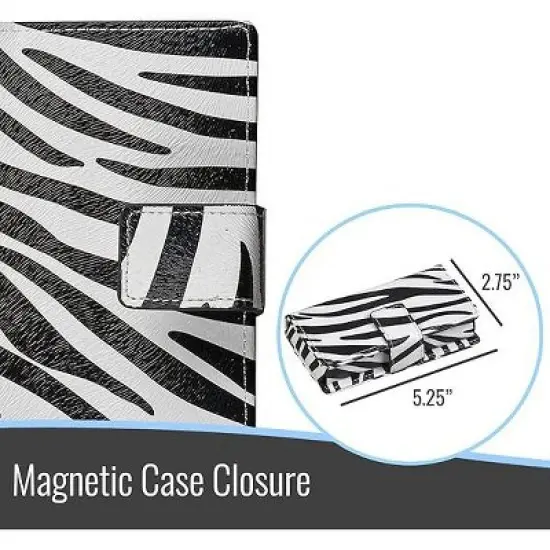 HealthSmart&reg; Travel Pill Case, Zebra image {3}