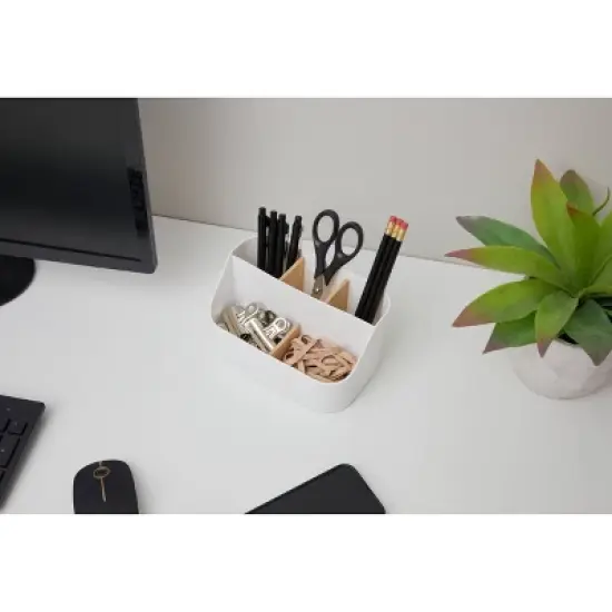 Thinkspace 5 Compartment Storage White image {7}