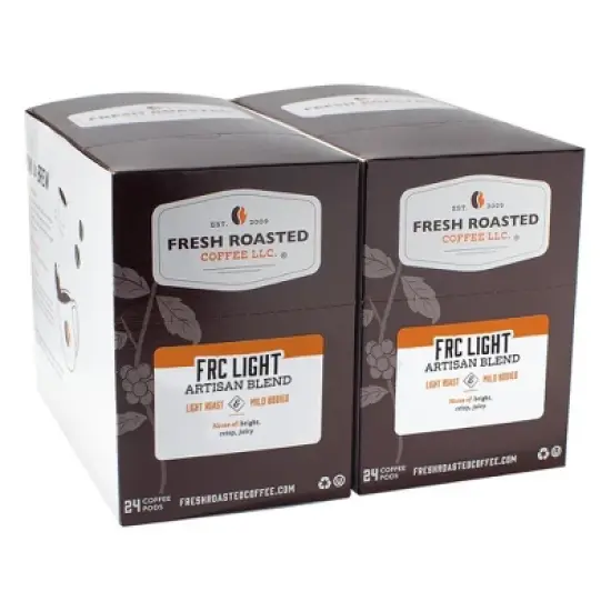 Fresh Roasted Coffee - 48 CT FRC Premium Light Roast Single Serve Pods image {2}