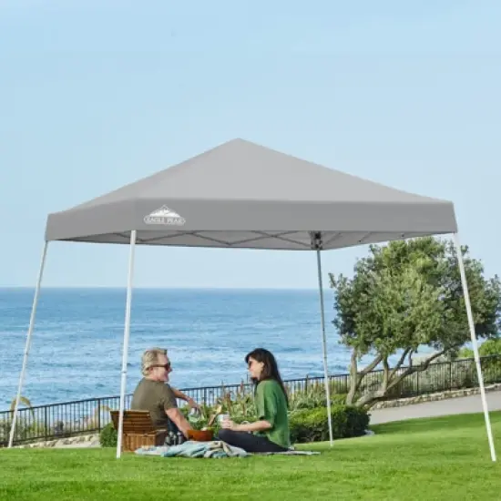 EAGLE PEAK Slant Leg Pop-up Canopy Tent Easy One Person Setup Instant Outdoor Beach Canopy Folding Portable Sports Shelter image {30}