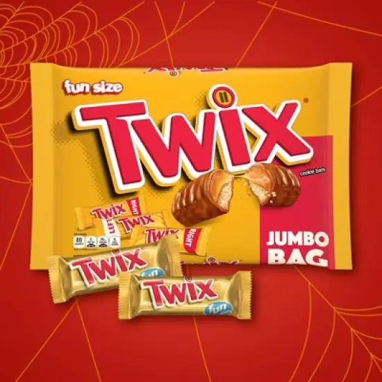 Twix Halloween Chocolate Caramel Cookie Bars Fun Size - 18.28oz image {8}