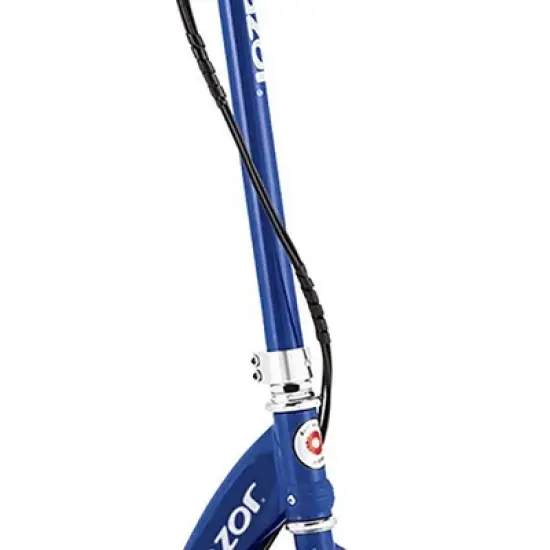Razor E325 RideOn 24V High-Torque Electric Powered Scooter with Twist-Grip Acceleration Control, Rear Brakes, & Retractable Kickstand, Blue image {2}
