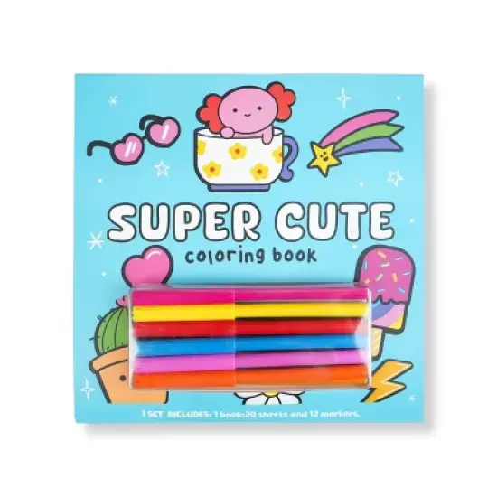 Kids' Coloring Book with Markers Sweet Treat - Bullseye's Playground&trade; image {3}