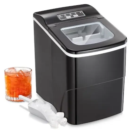 Kismile 26-lbs. Ice Per day Countertop or portable Bullet Ice Maker image {10}