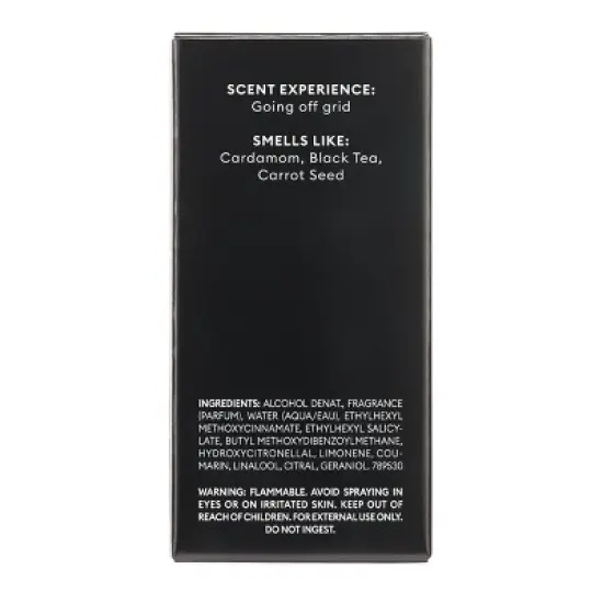 fine'ry. Men's Travel Size Eau De Cologne - Jungle Vetiver - 2 fl oz image {5}