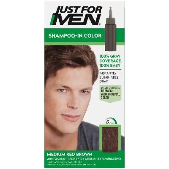 Just For Men Shampoo-In Color Gray Hair Coloring for Men image {12}