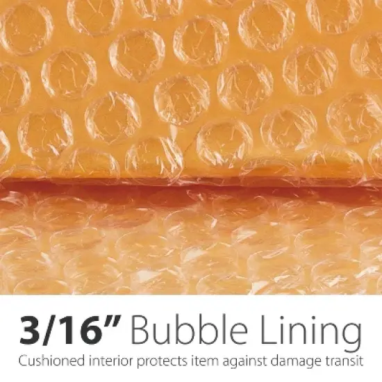 Fosmon #6 Kraft Bubble Mailer 12 x 16 inches, Padded Shipping Envelopes for Book, Magazine, Documents image {4}