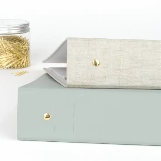 Sugar Paper 1" Essentials 3 Ring Binder Green image {4}