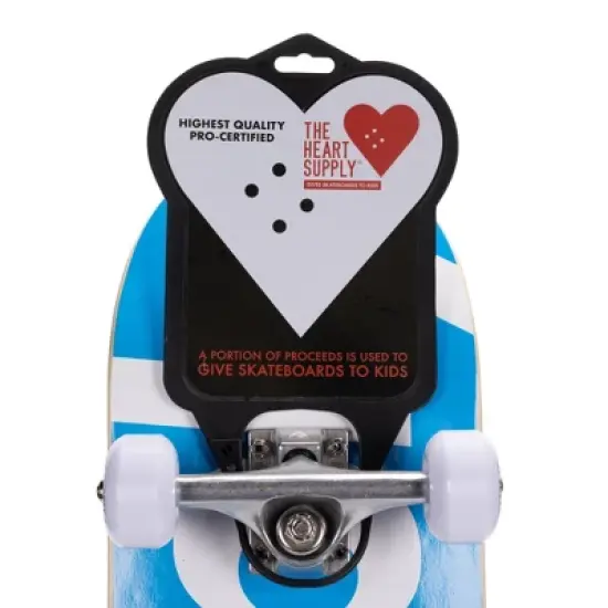 The Heart Supply Skateboard &ndash; Bright Blue image {2}