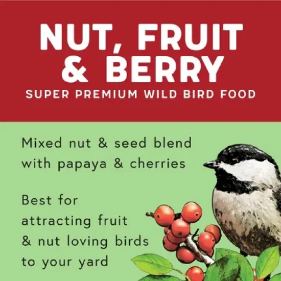 Melody Select 4.5lb Nut, Fruit & Berry Wild Bird Food image {5}