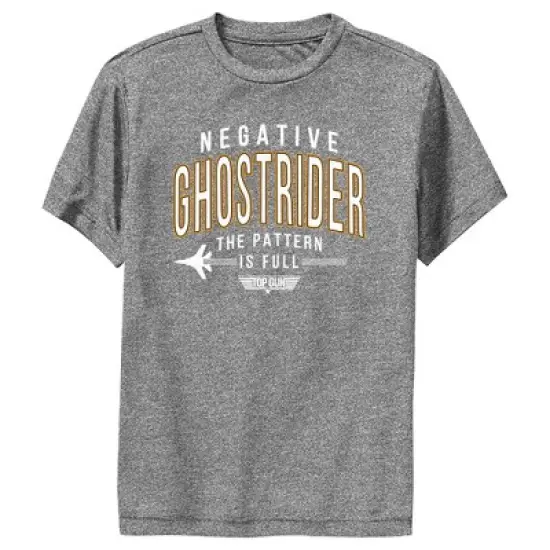 Boy's Top Gun Negative Ghost Rider the Pattern Is Full Performance Tee image {3}