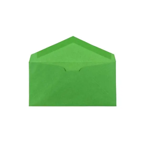 JAM Paper Monarch Envelopes 3.875 x 7.5 Green Recycled 34097582 image {1}