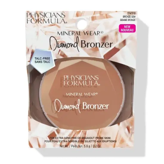 Physicians Formula Mineral Wear Diamond Bronzer - 0.2oz image {8}