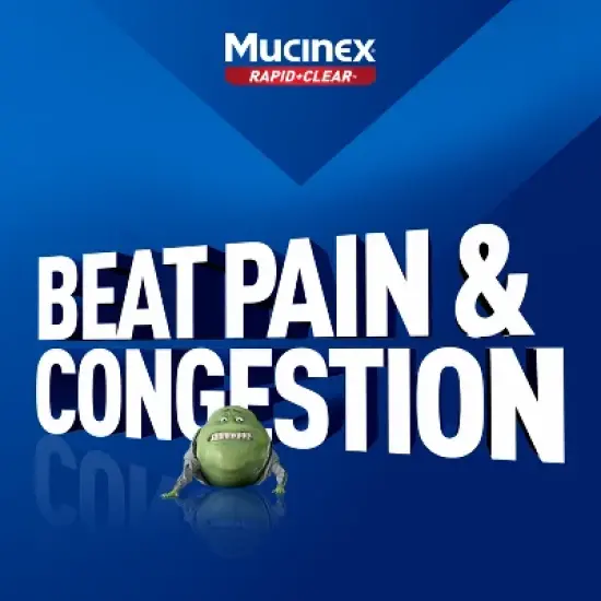 Mucinex Rapid Clear Pain Headache Mucus Congestion Tablets - 20ct image {5}