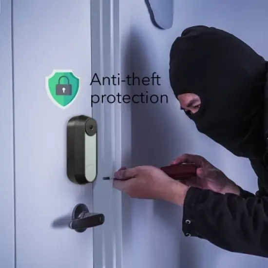 Wasserstein Anti-Theft Mount compatible with Google Nest Doorbell - Made for Google Nest Doorbell (Black) image {3}