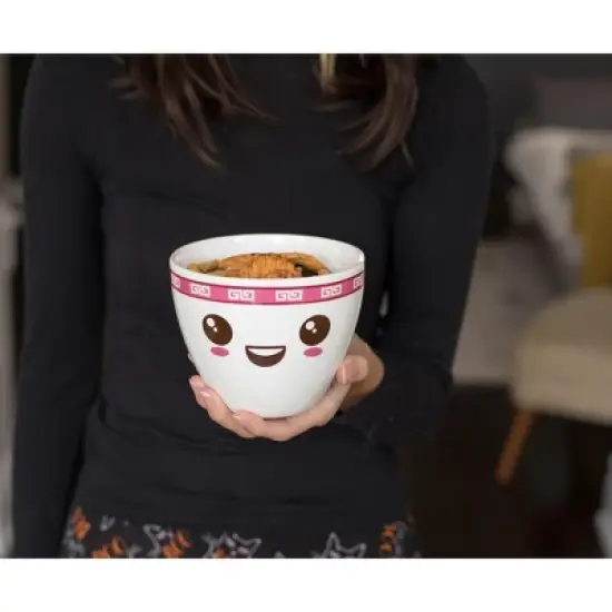 Toynk Miso Hungry Japanese Dinnerware Set | 16-Ounce Ramen Bowl and Chopsticks image {2}