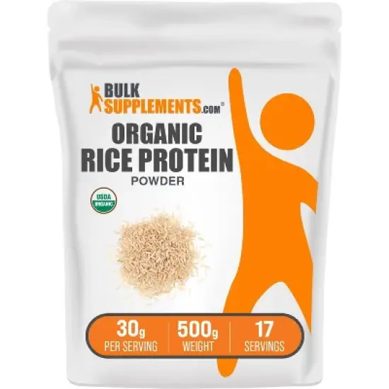 BulkSupplements Organic Rice Protein Powder image {6}