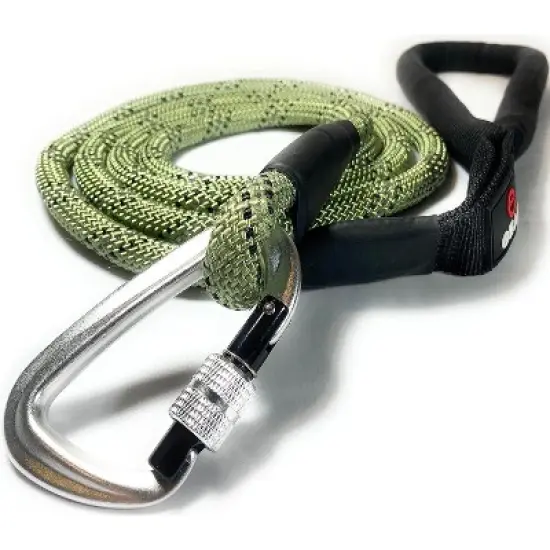 Enthusiast Gear Reflective Rope Dog Leash with Locking Carabiner for Large Medium Small Breeds and Puppy (6&rsquo; Feet) image {10}