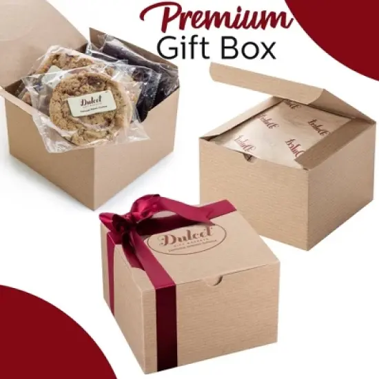 Dulcet Gift Baskets Congratulations Gift Basket, Cranberry White Chip Cookies Gift Basket for Friends, Teachers, Parents, Family, & Corporate Office image {4}