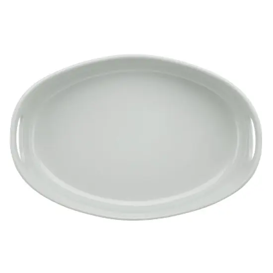 Rachael Ray 4.5qt Stoneware Bubble and Brown Oval Baker Gray: Oven-Safe Ceramic Baking Dish, Microwave & Dishwasher Safe image {1}