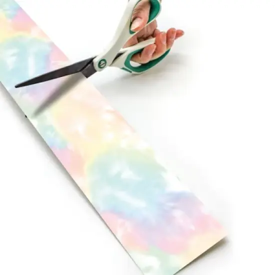 Teacher Created Resources&reg; Pastel Pop Tie-Dye Straight Rolled Border Trim, 50 Feet, 3 Rolls image {3}